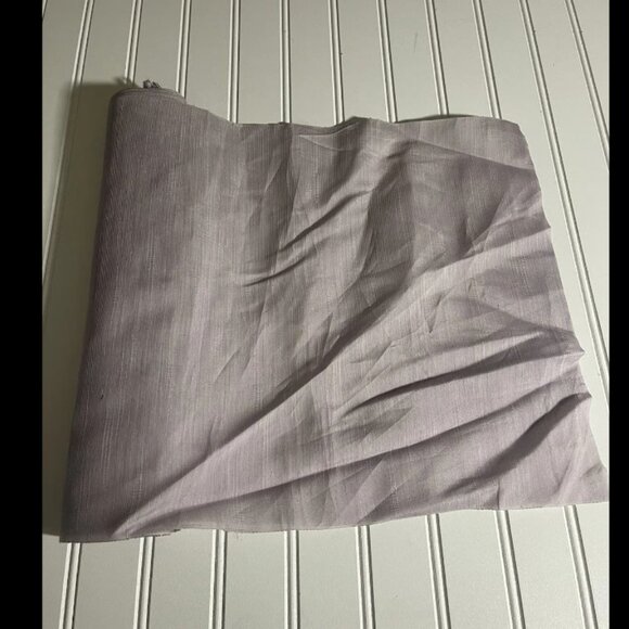 RAW SILK LAVENDER  FABRIC 10 Yards x 14 Inches Wide or 360 Inches x 14 Wide